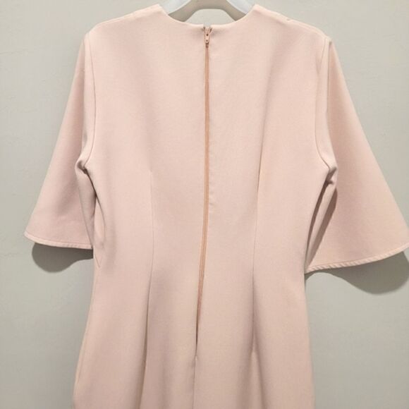 ASOS flutter sleeve 👗dress,  front slit. Size 0 - Picture 8 of 11